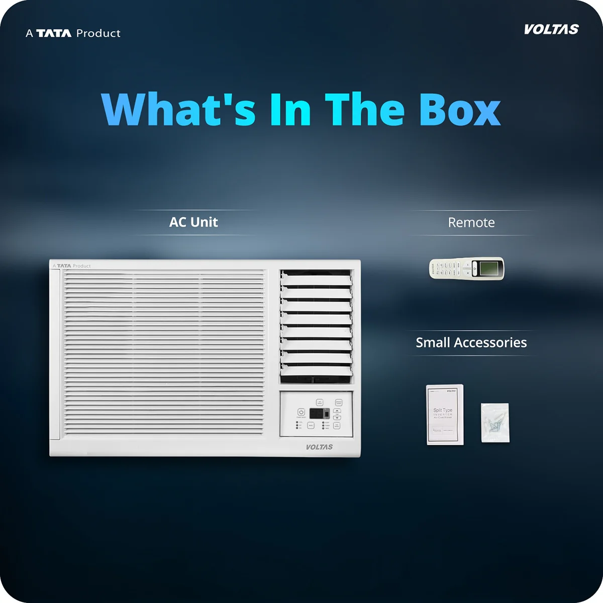 Voltas Window Air Conditioner 122 Vectra FS Platina - Image 12