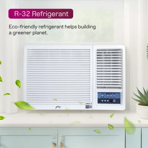 Godrej 1.5 Ton 5 Star Inverter Window AC | 100% Copper Condenser | Turbo Mode | i-sense Technology | 5 Years Warranty (WIC 18F5TG WA, 2026 Model - New BEE Star Rated) White - Image 2