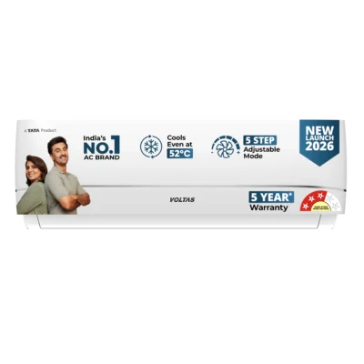 Voltas Split Air Conditioner, 1.5 Ton, 3 Star - 183INV Vectra Zenith Silver