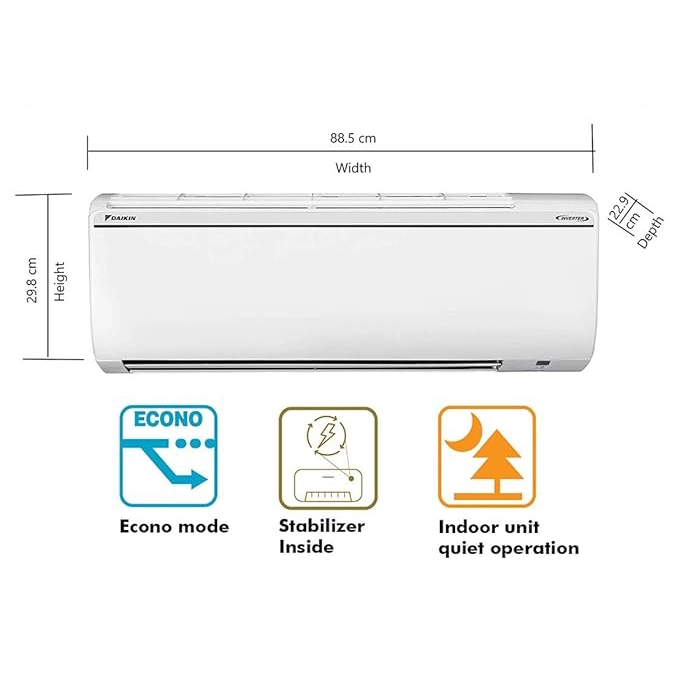 Daikin (FTKL60XV16) 1.8 Ton 3 Star , Inverter Split AC (1.8 Ton, 3 Star) - Image 5