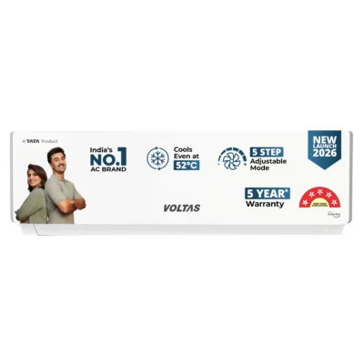 Voltas Split Air Conditioner, 2 Ton, 5 Star - 245INV Vectra Plush